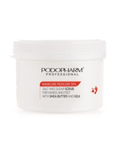 MANICURE PEDICURE SPA Peeling solno-cukrowy z masłem shea i goji 600 g