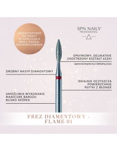 SPN Frez Diamentowy - FLAME 01