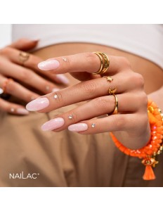 NAILAC Baza kauczukowa Glow Base Orange 7ml