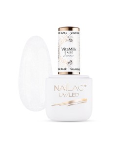 NAILAC Baza Hybrydowa VitaMilk Shimmer 7ml