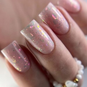 Excellent PRO Gel with effect Blush Hexagon 15g