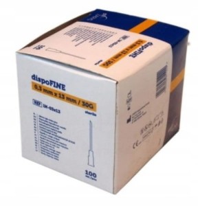 Igły Iniekcyjne dispoFINE 0,3 mmX 13 mm G30 100szt