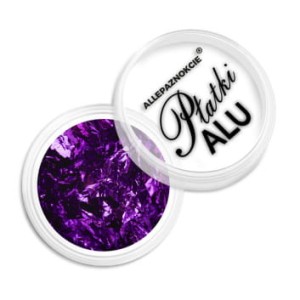 Pyłek do paznokci Płatki Alu Nr 8