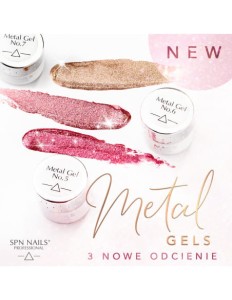 SPN Metal Gel No. 5 Cherry Red 5g