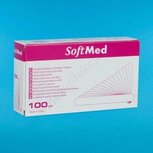 Szpatułka laryngologiczna drewniana 100szt Softmed