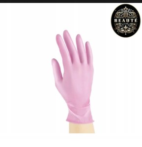 Rękawice nitrylowe BEAUTY LUXE Pearl S 50szt