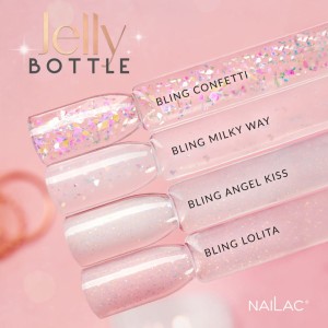 Nailac Jelly Bottle Bling Milky Way 7ml