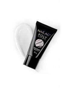 NaiLac Poly Acryl&Gel #Sugar White
