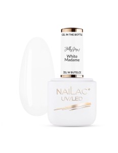 Żel w butelce JellyMe! White Madame NaiLac 7 ml