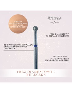 SPN Frez Diamentowy - Kuleczka