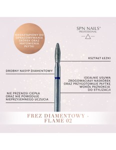 SPN Frez Diamentowy - FLAME 02