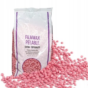 DIMAX Wosk twardy Różowy 1kg