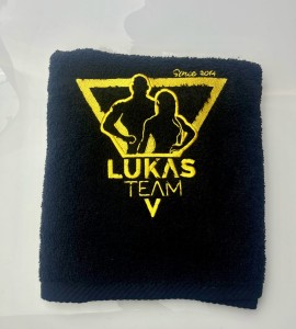 LUKAS TEAM Ręcznik frotte 50 x 100cm Haft