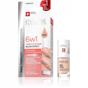 Eveline Odżywka do paznokci 6w1 Color Nude