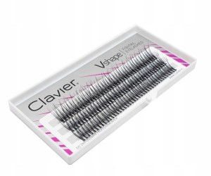 Kępki Rzęs Clavier Vshape 14mm