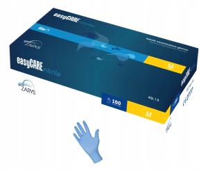 Rękawice nitrylowe Blue Zarys 100szt M