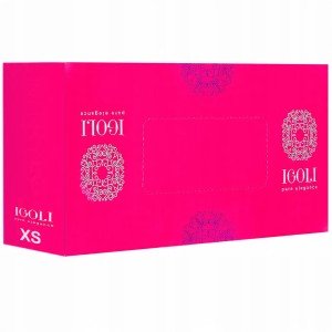 RĘKAWICZKI PURE ELEGANCE IGOLI FUKSJA XS 100szt