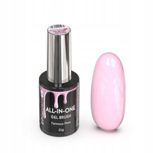 EXCELLENTPRO All In One Gel Brush Famous Pink 11g